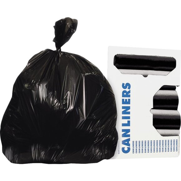 Heritage AccuFit 1.3mil Black Can Liners - Picture 1 of 2